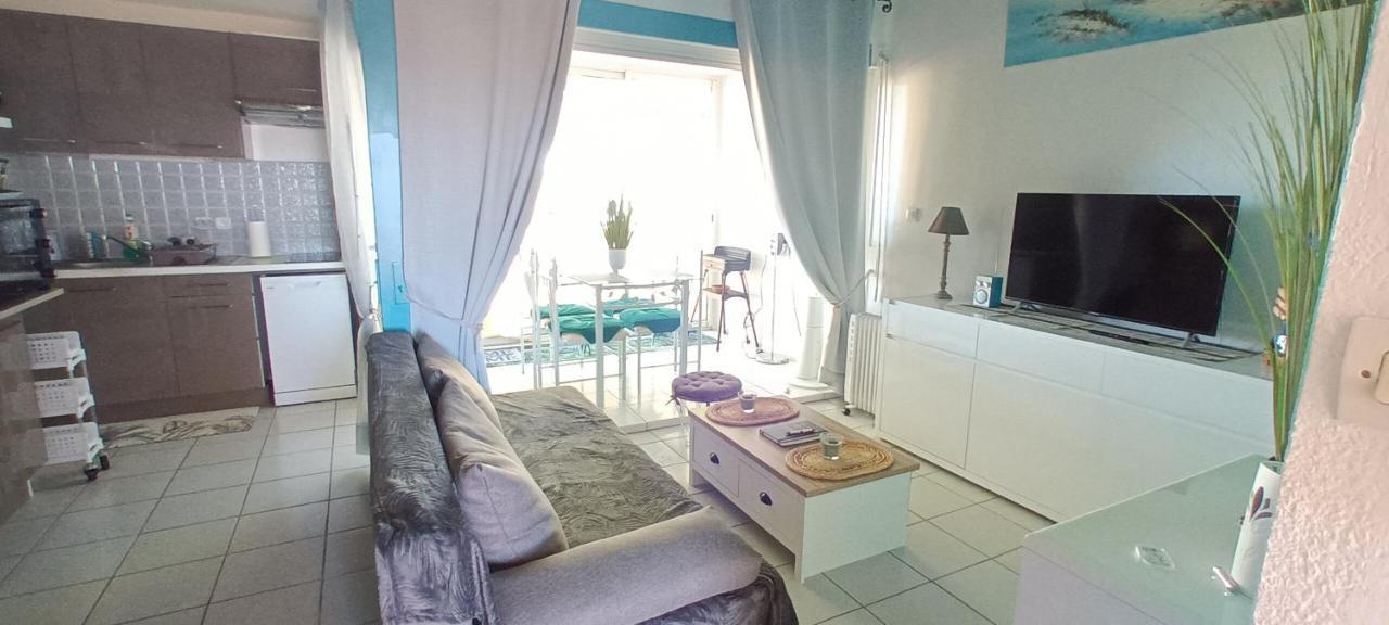 Isis 2 Joli Duplex Proche Plage Et Port - Clim Parking Loggia Et Balcon Saint-Cyprien  Ngoại thất bức ảnh